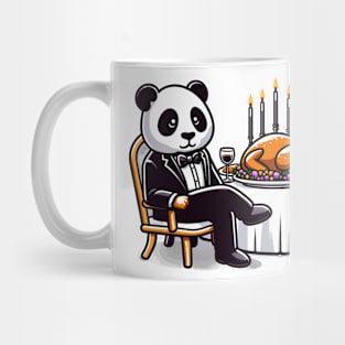 Happy Thanksgiving Giant Panda Mug